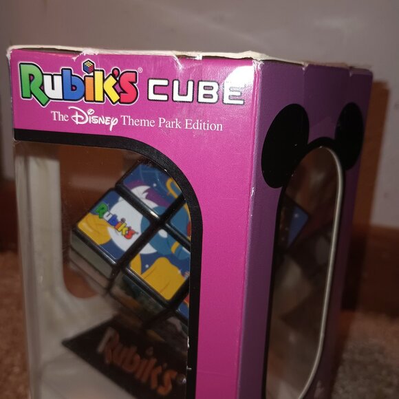 NEW 1974 Disney Theme Park Edition Character Rubik's Cube Puzzle - Picture 2 of 8